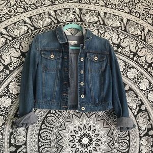 Hooded Jean Jacket